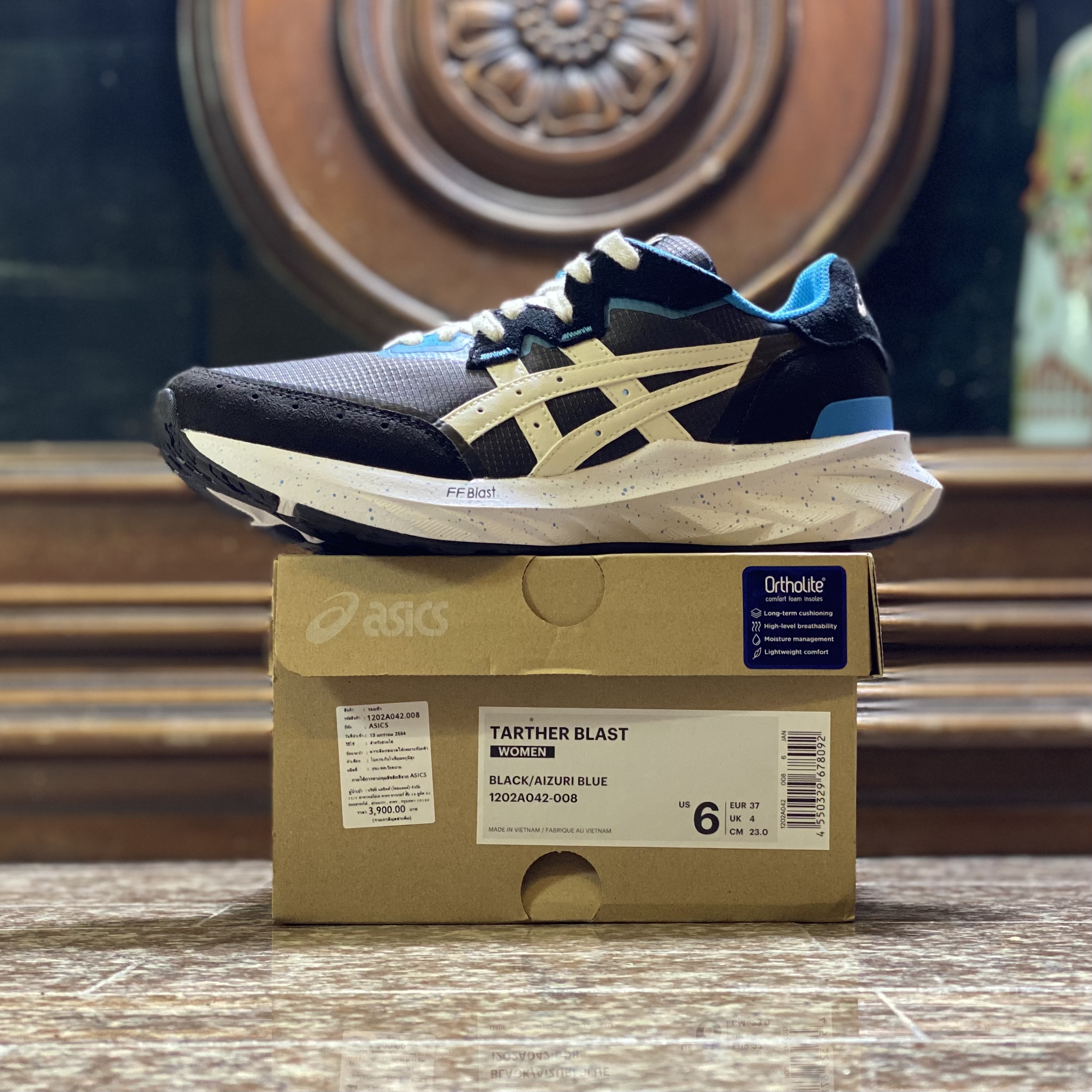 รองเท้า ASICS Tarther Blast ‘Aizuri Blue’ (W6/8US)