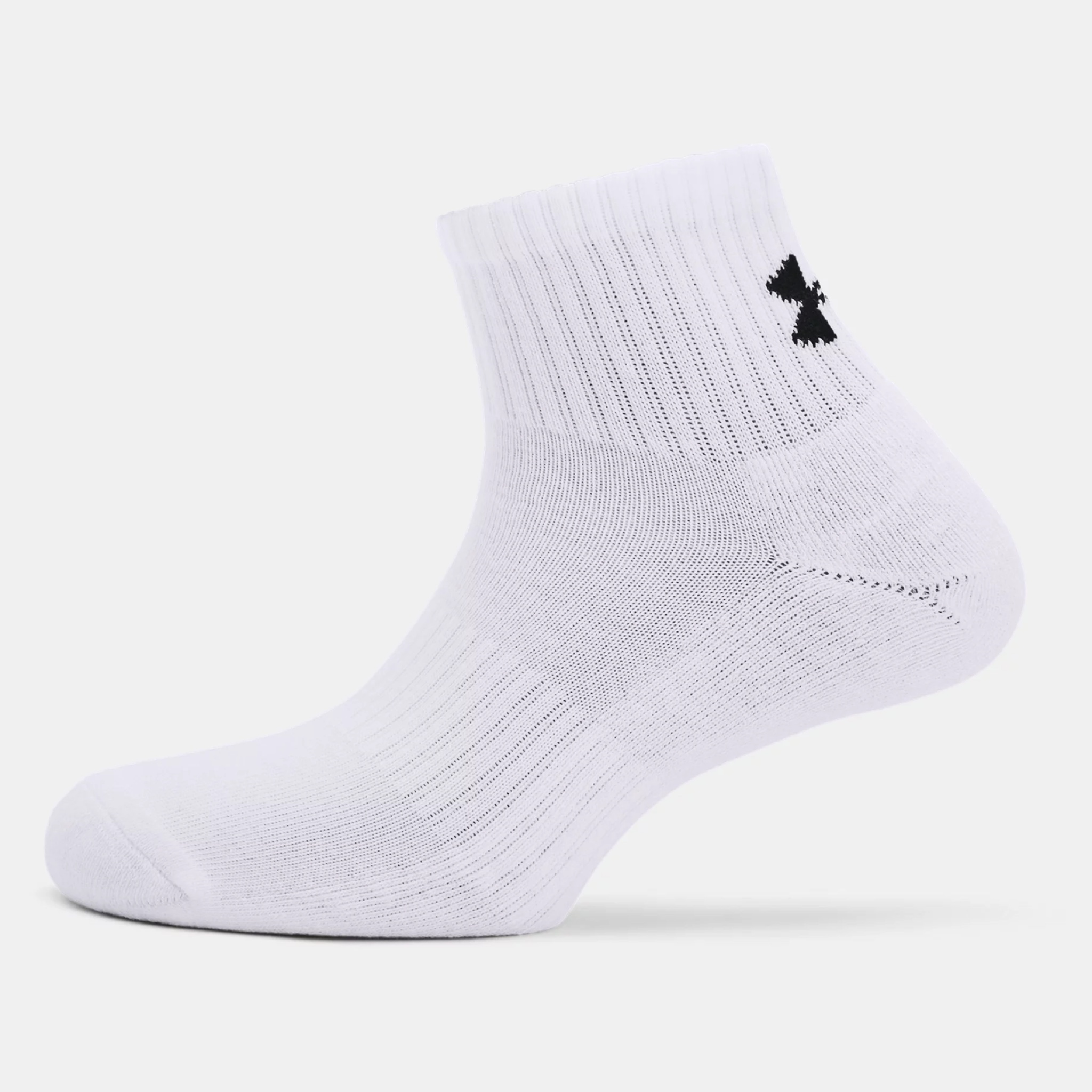 ถุงเท้า Under Armour Core Quarter Socks ‘WHITE’ (MD)