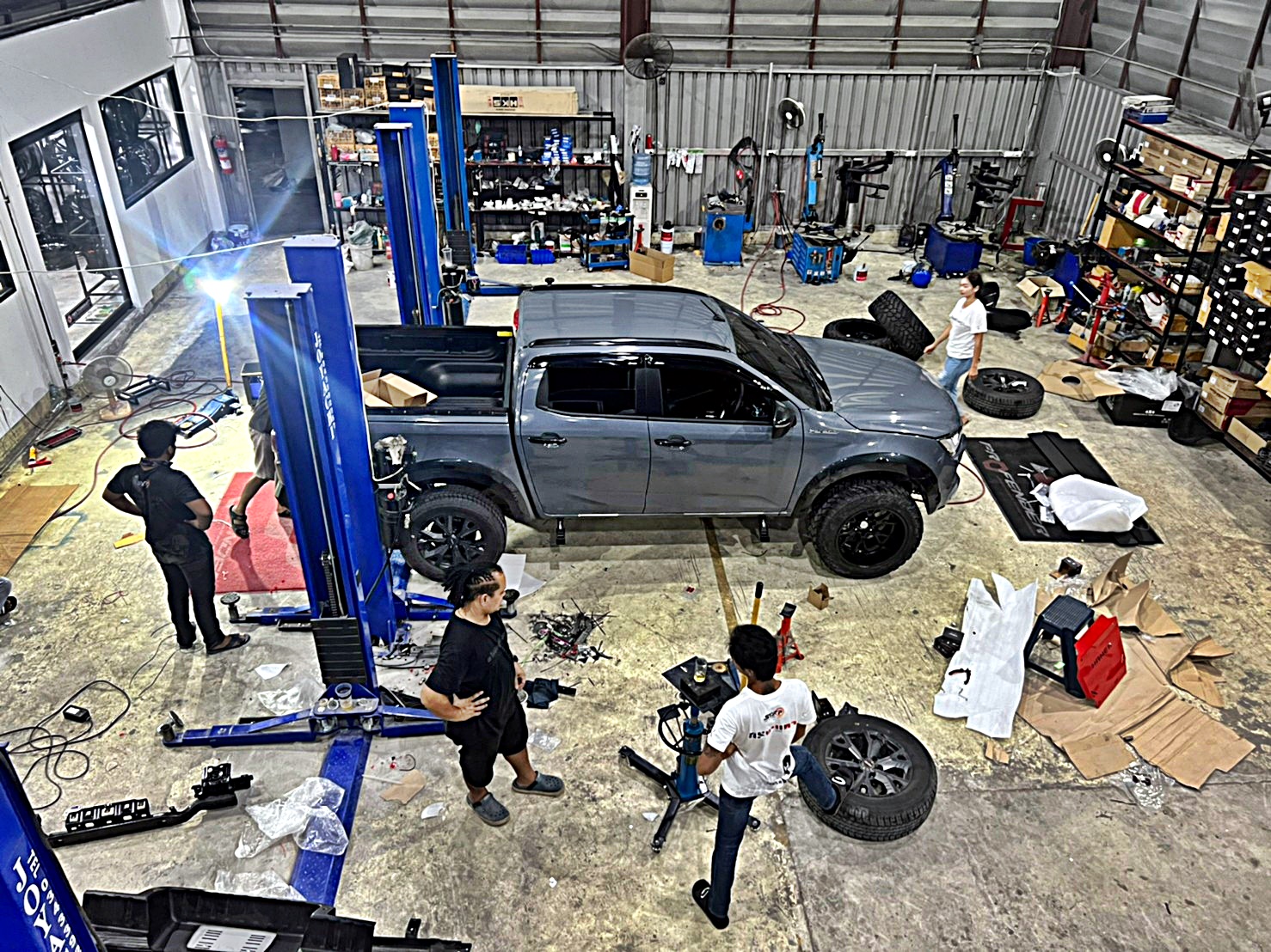 D_MAX_ทะเบียนนครปฐม ทำทรงเมกาที่ STEP9