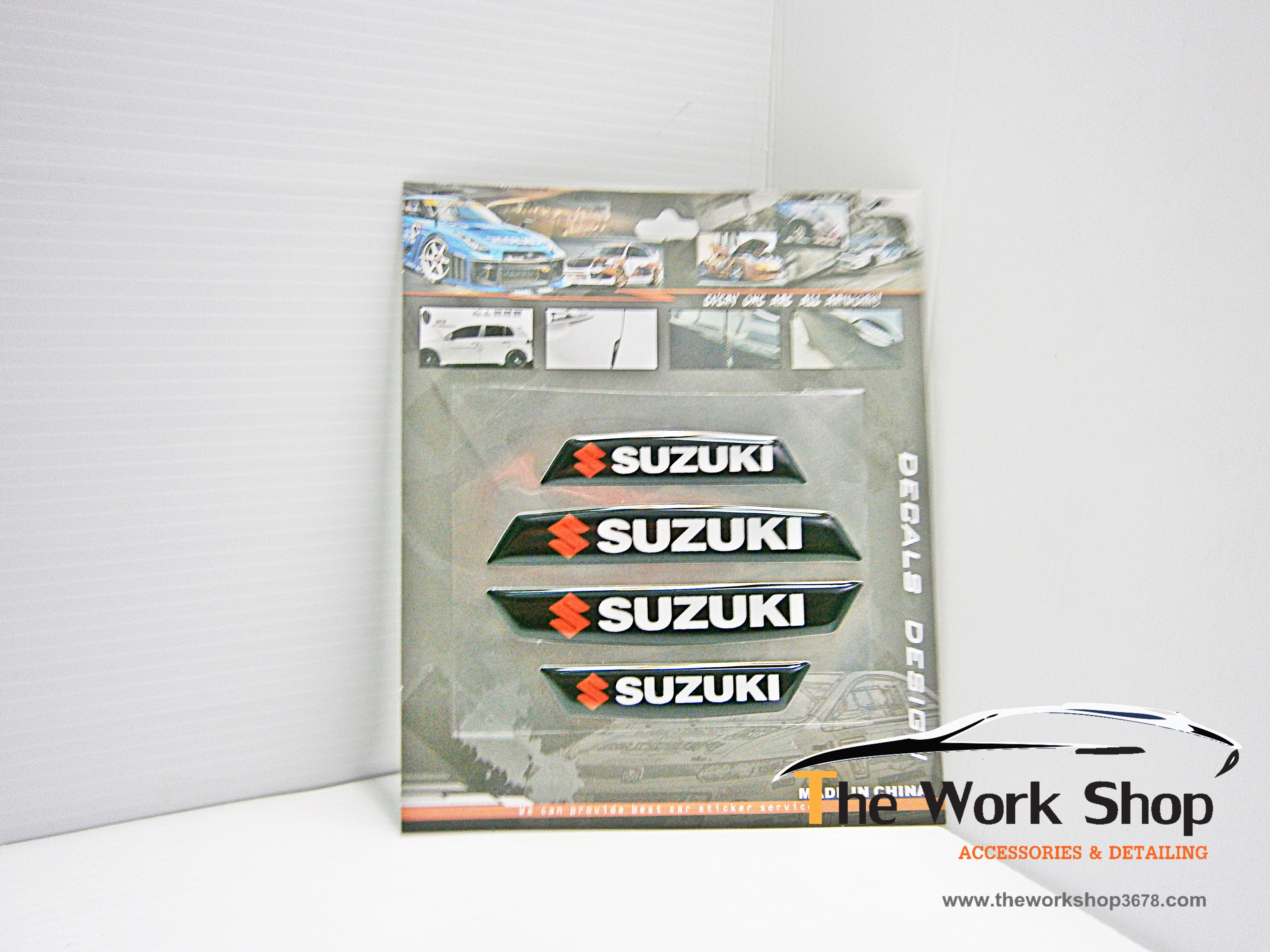 Door Emblem Logo " Suzuki " - กันชนขอบประตู