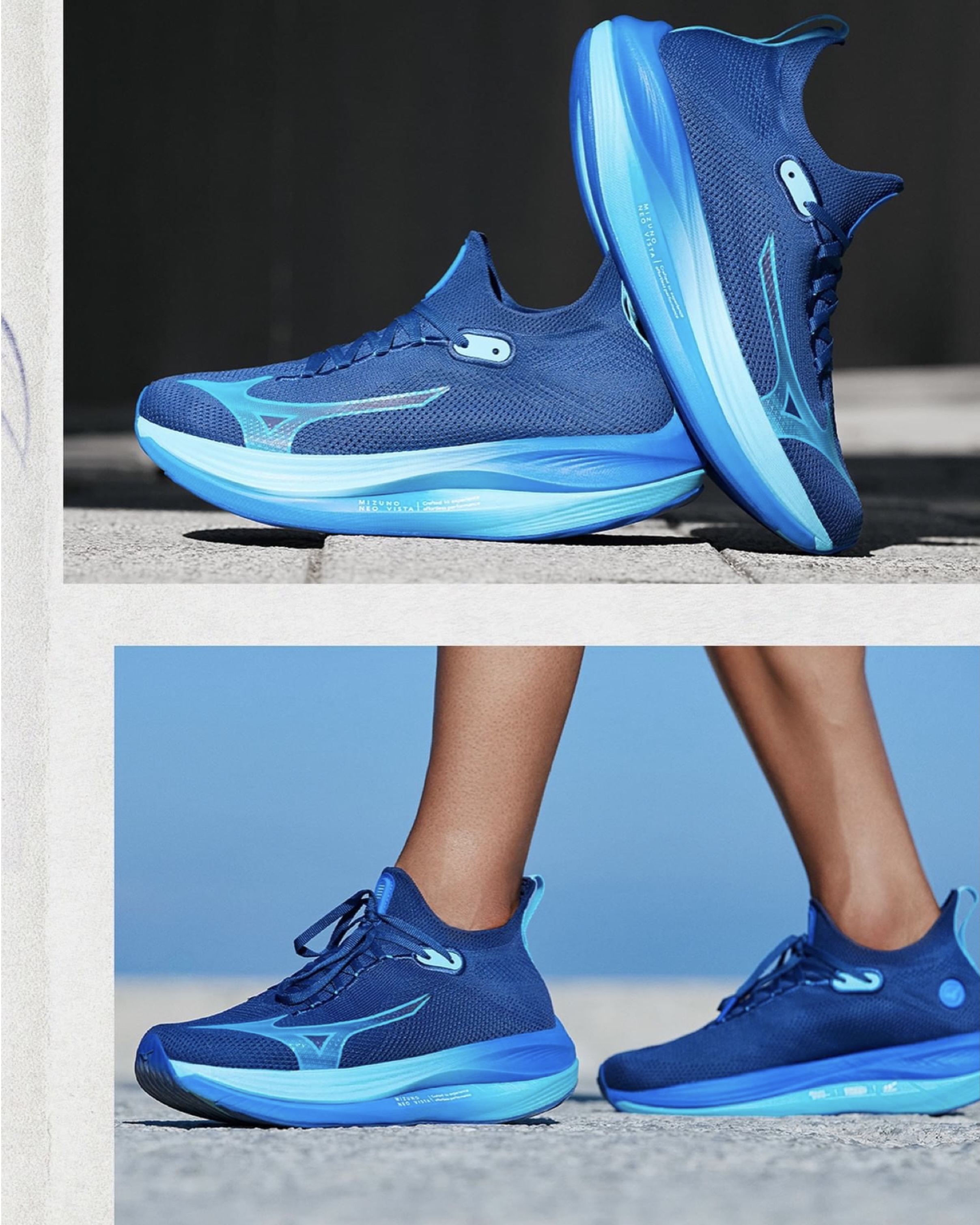 รองเท้าวิ่ง Mizuno Neo Vista ‘Estate Blue’ (M10US)
