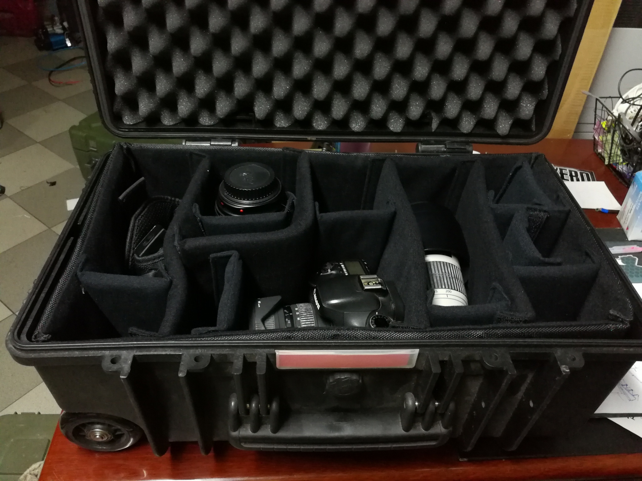 Divider ช่องใส่กล้อง