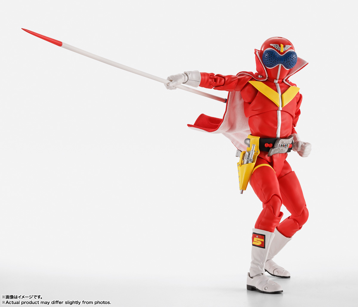 S.H.Figuarts (SHINKOCCHOU SEIHOU) AKARENGER Super Sentai 50th Anniversary Ver. (First press limited pedestal included)