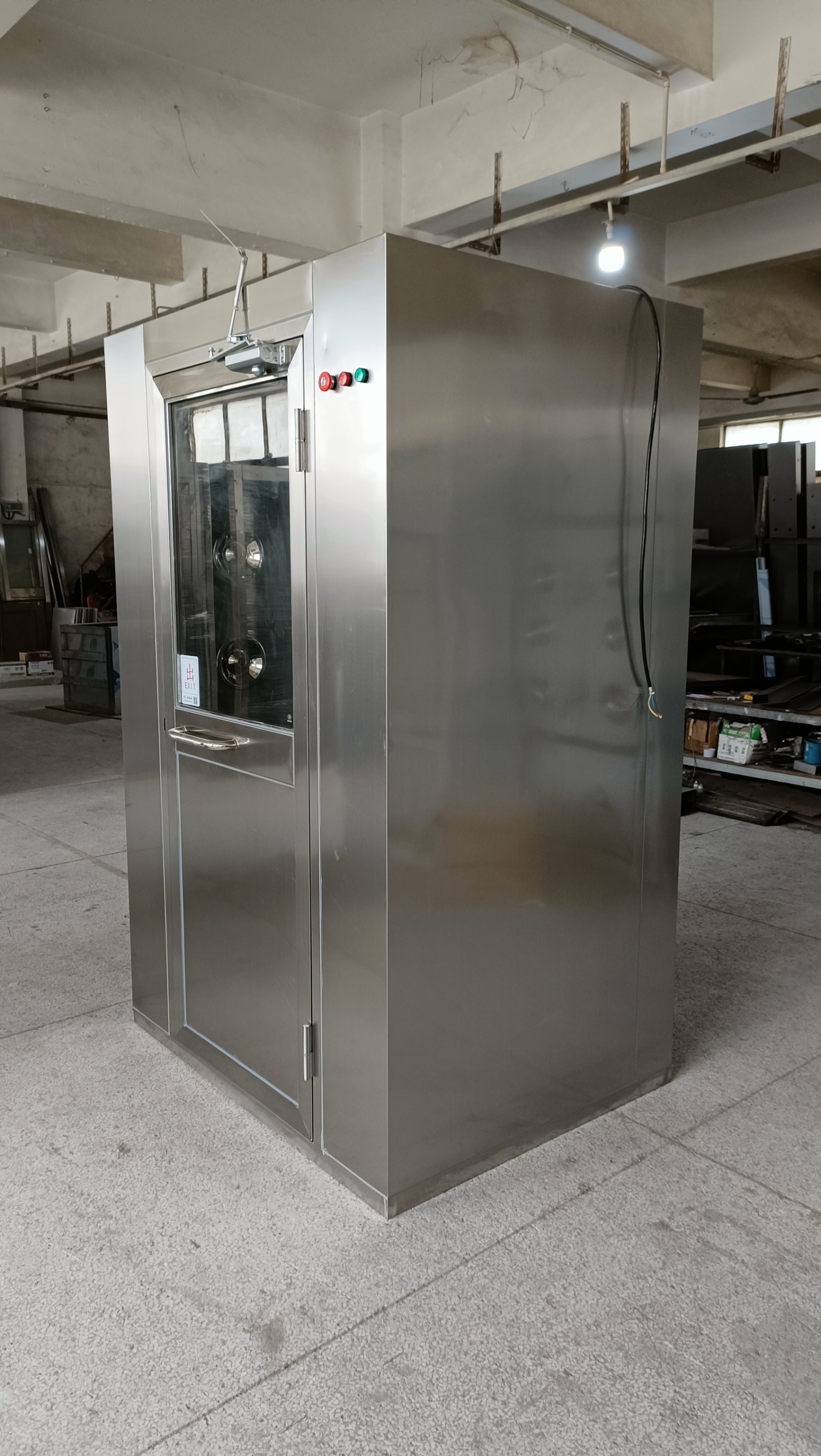 ตู้เป่าลมทางเข้าห้องคลีนรูม Air Shower BFS-FLS