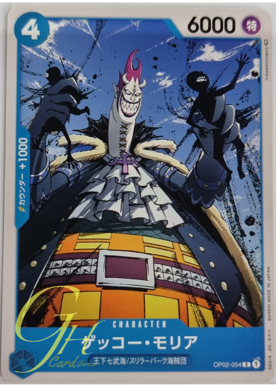 One Piece Card Game [OP02-054] Gecko Moria (Common)