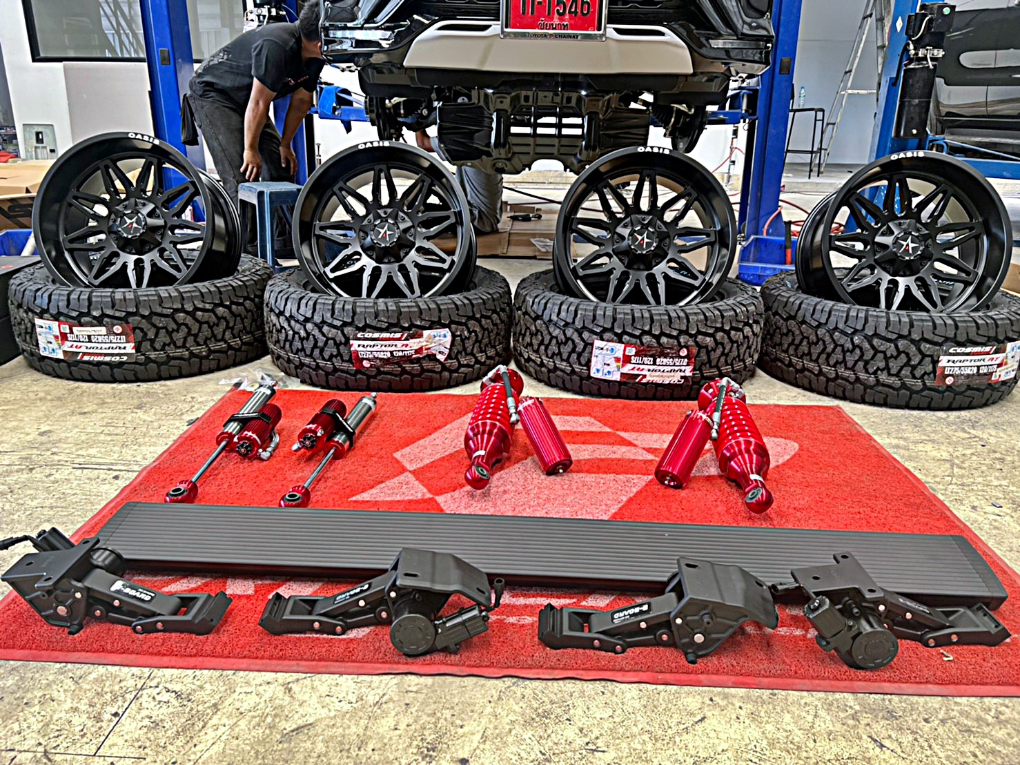 #TOYOTA_LEGENDER_จองคิวจากชัยนาท ไม่ยก ใส่ล้อออฟลบ