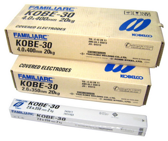 ลวดเชื่อมเหล็ก KOBE RB-30 4 mm.(ลัง/20กก.)