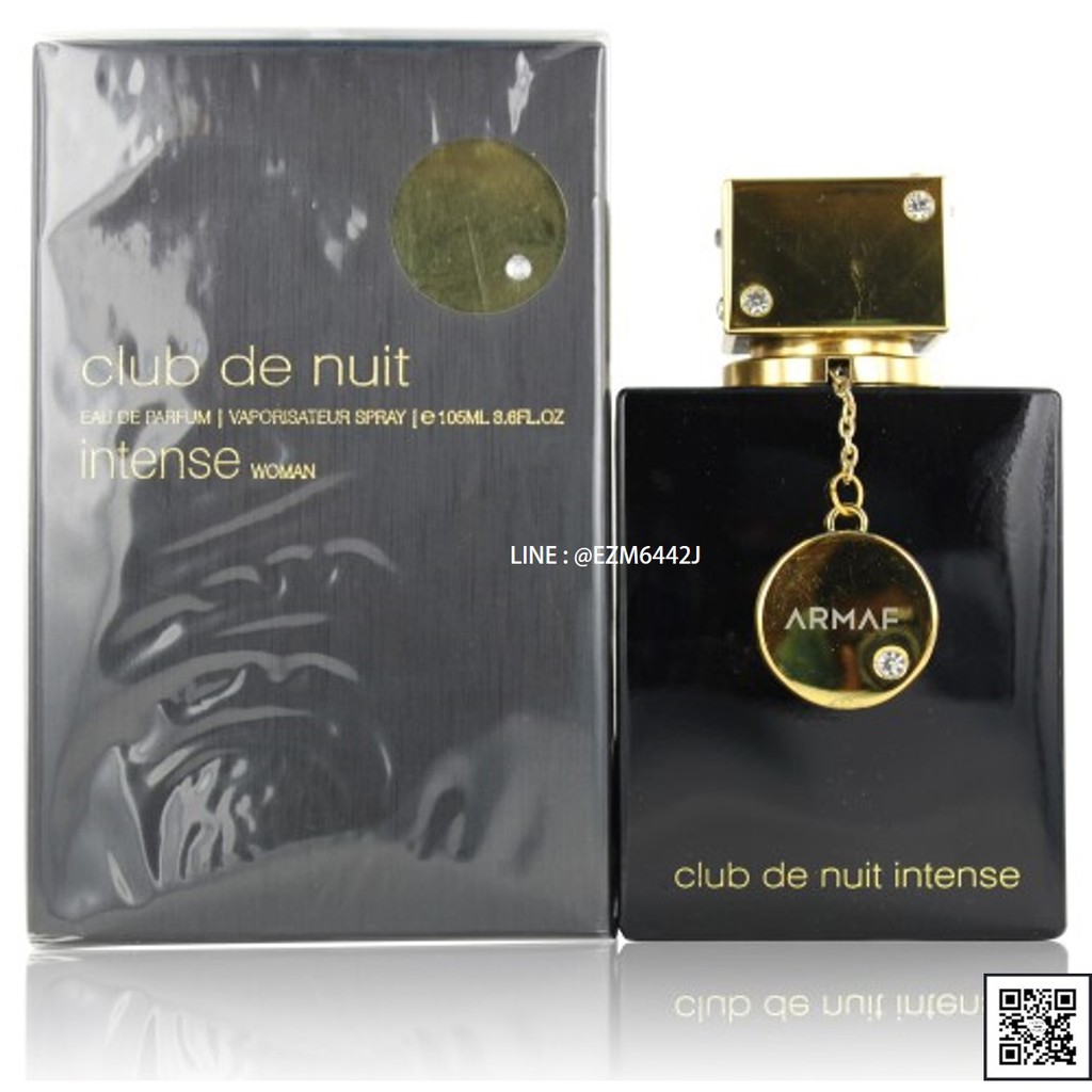 น้ำหอมแท้ CLUB DE NUIT INTENSE WOMAN EAU DE PARFUM SPRAY BY ARMAF 105 ML ของใหม่ กล่องขายซีล