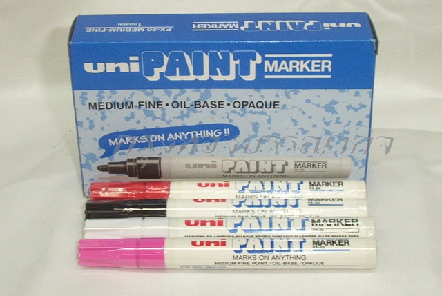 ปากกาเพ้นท์ ยูนิ PX20