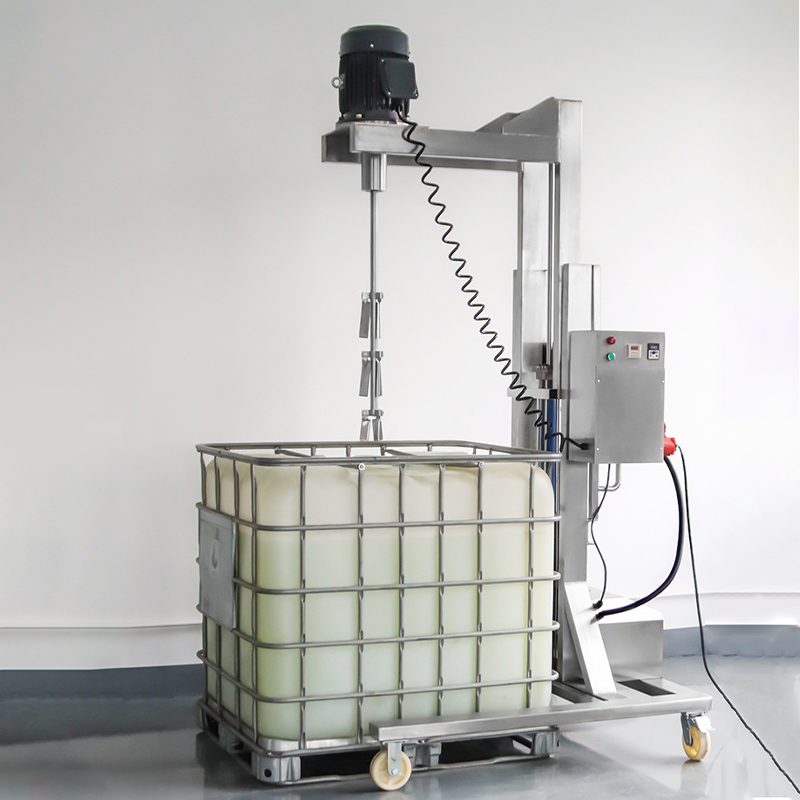 เครื่องกวนไฟฟ้า IBC ขนาด 500L - 1000L