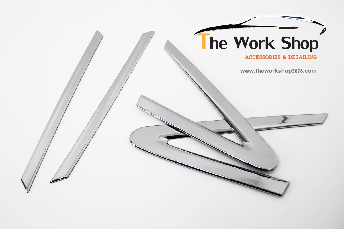 A Pillar Molding for Civic All New - ชุดโครเมี่ยมแต่งข้างและฐานกระจกมองข้าง