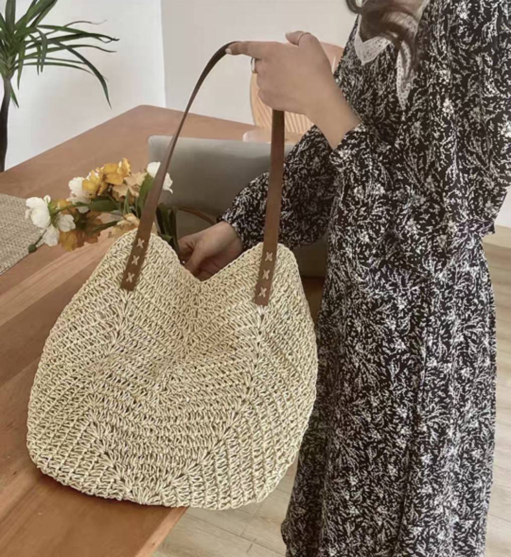 กระเป๋าไปเรียน กระเป๋าถัก กระเป๋าคาเฟ่ กระเป๋าเกาหลี กระเป๋ามินิมอล 🥯