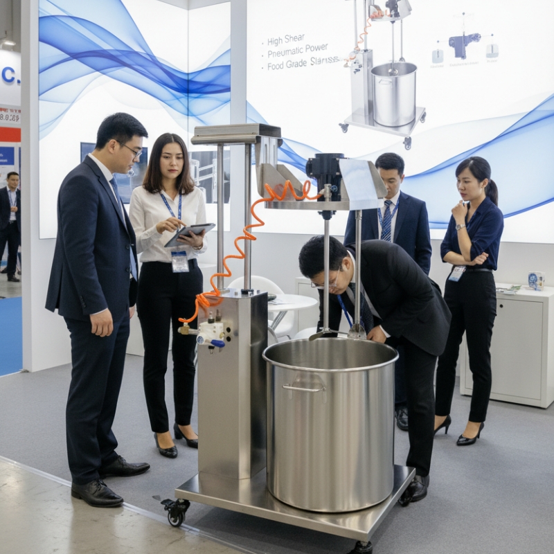 เครื่องกวนสี/หมึกด้วยลม (Pneumatic Mixer) SP