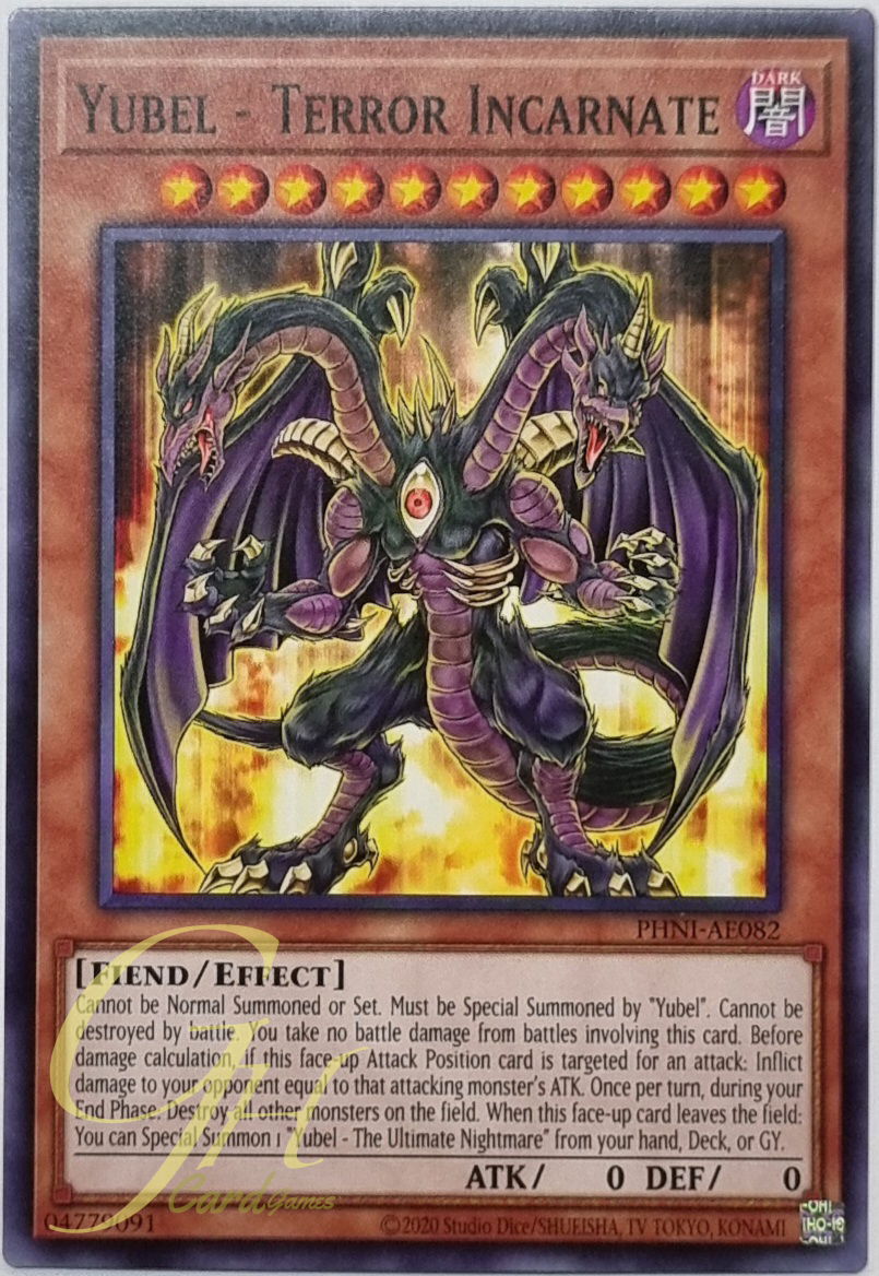 Yugioh [PHNI-AE082] Yubel - Terror Incarnate (Common)