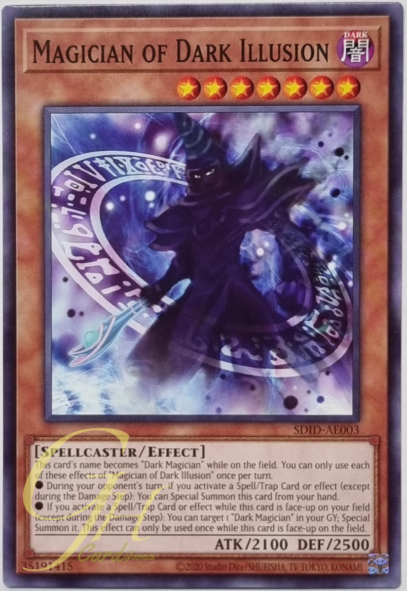 Yugioh [SDID-AE003] Magician of Dark Illusion (Common)