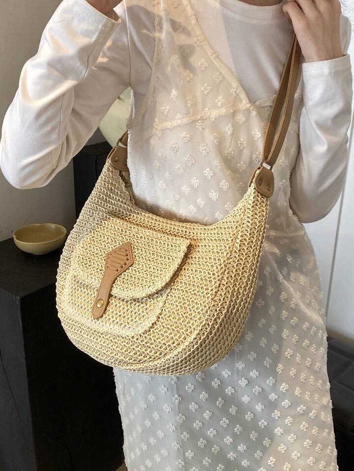 กระเป๋าสะพายสายหนัง กระเป๋าคาเฟ่ กระเป๋าเกาหลี แฟชั่นเกาหลี 🍩