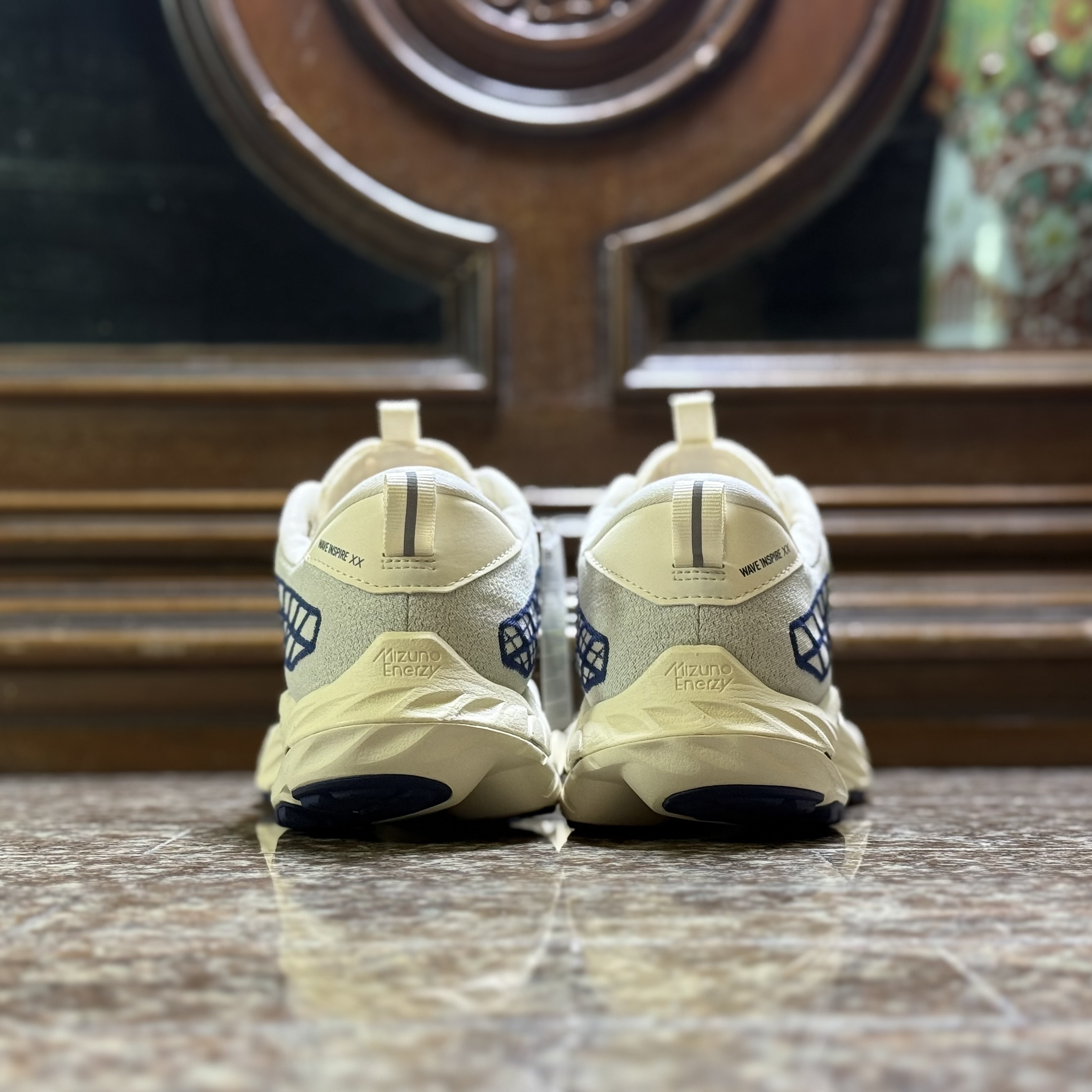 รองเท้าวิ่ง Mizuno Wave Inspire 20 Knit ‘Off White’ (M7/9/9.5/10US)