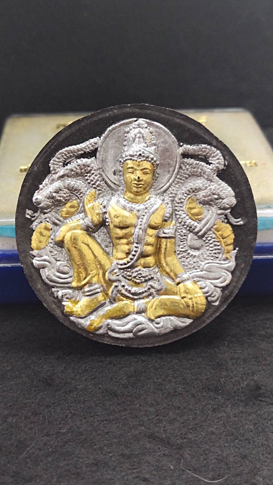 จตุคามรามเทพ รุ่น โคตรเศรษฐีมีกำไร สมทบทุนสร้างอุโบสถ วัดกาญจนาราม