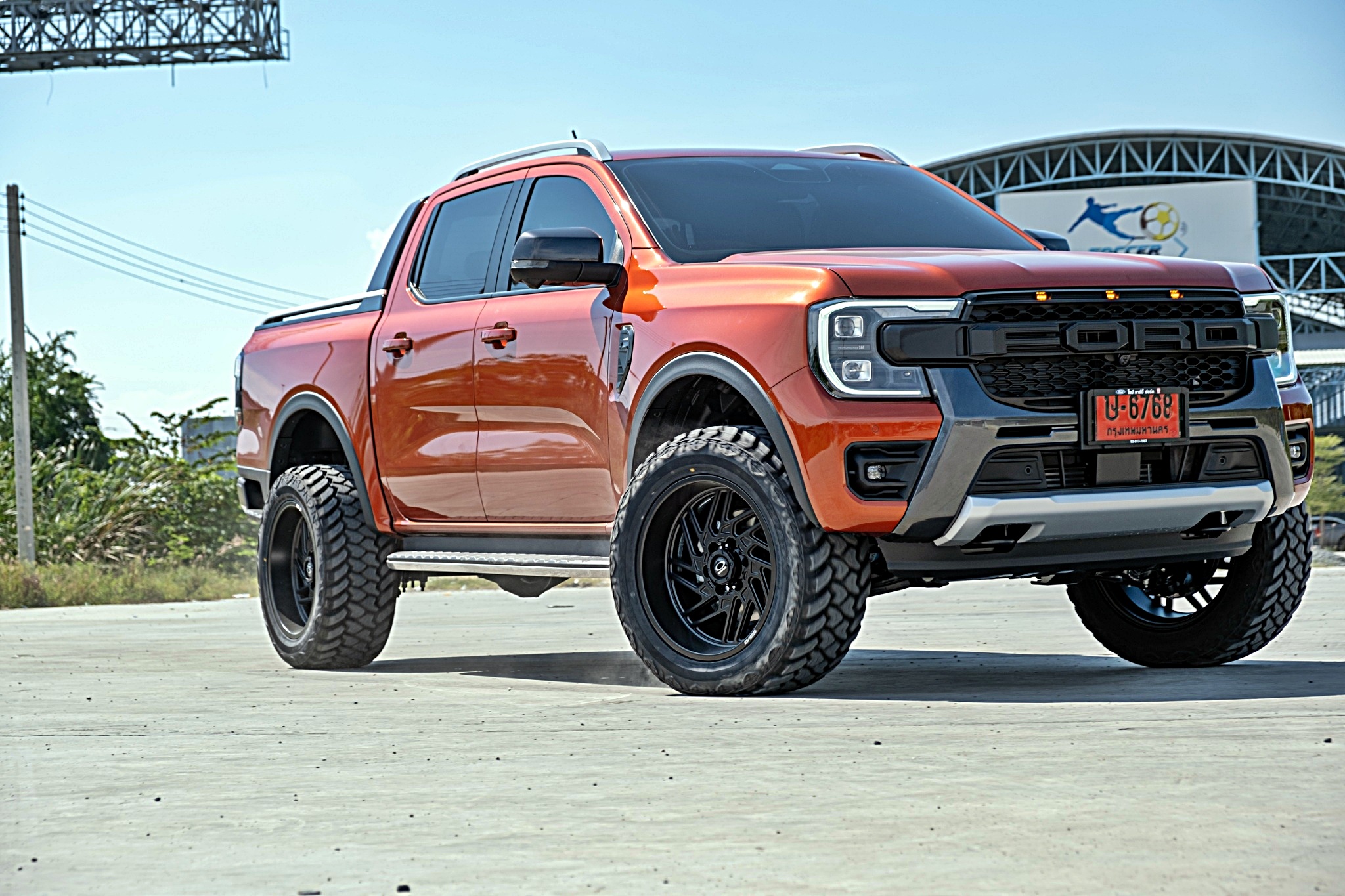 Ford wildtrak nextgen จองคิวมาจาก ภูเก็ต ทำทรงเมกา ครบชุดที่ STEP9