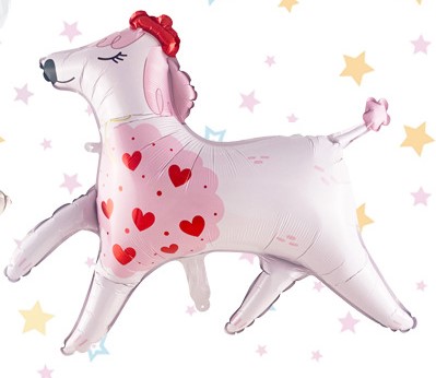 ฟอยล์หมาน่ารัก / Poodle Dog Foil Balloon