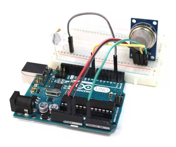 MQ-9 โมดูลเซ็นเซอร์ตรวจจับแก๊สคาร์บอนมอนอกไซด์ในอากาศ (Carbon monoxide Gas Sensor Module)