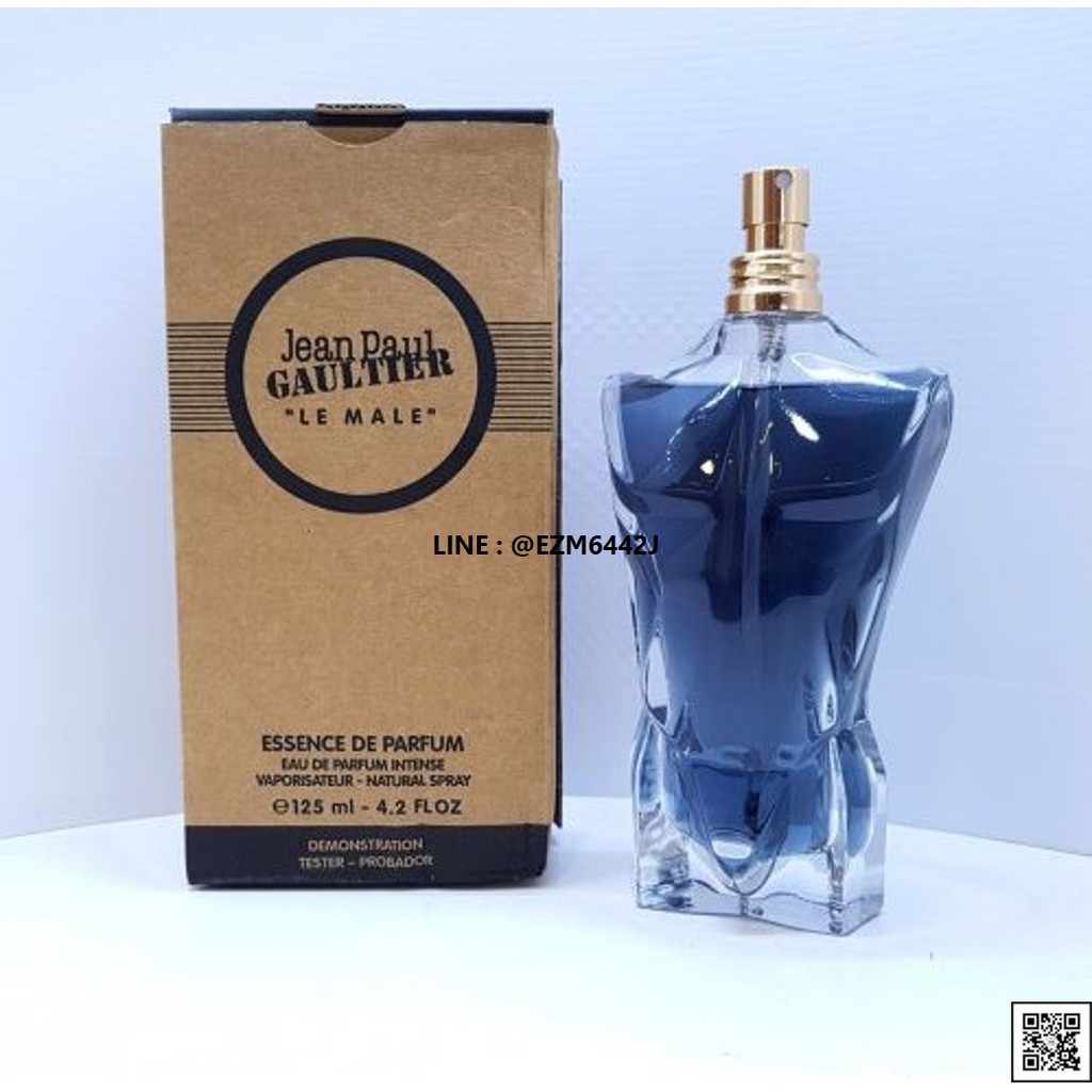 น้ำหอมแท้ JEAN PAUL GAULTIER LE MALE FOR MEN ESSENCE DE PARFUM SPRAY 125 ML TESTER BOX กล่องเทสเตอร์ ไม่เคยถูกฉีด