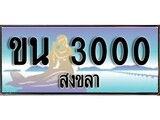 ทะเบียนสงขลา,สงขลา 3000,ป้ายประมูล, - ขน 3000 สงขลา,ป้ายประมูลสงขลา