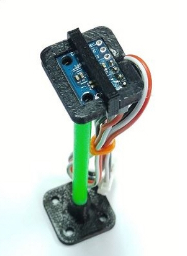 โมดูลเข็มทิศดิจิตอล รุ่น HMC5983 พร้อมฐานพลาสติก และสายไฟต่อใช้งาน