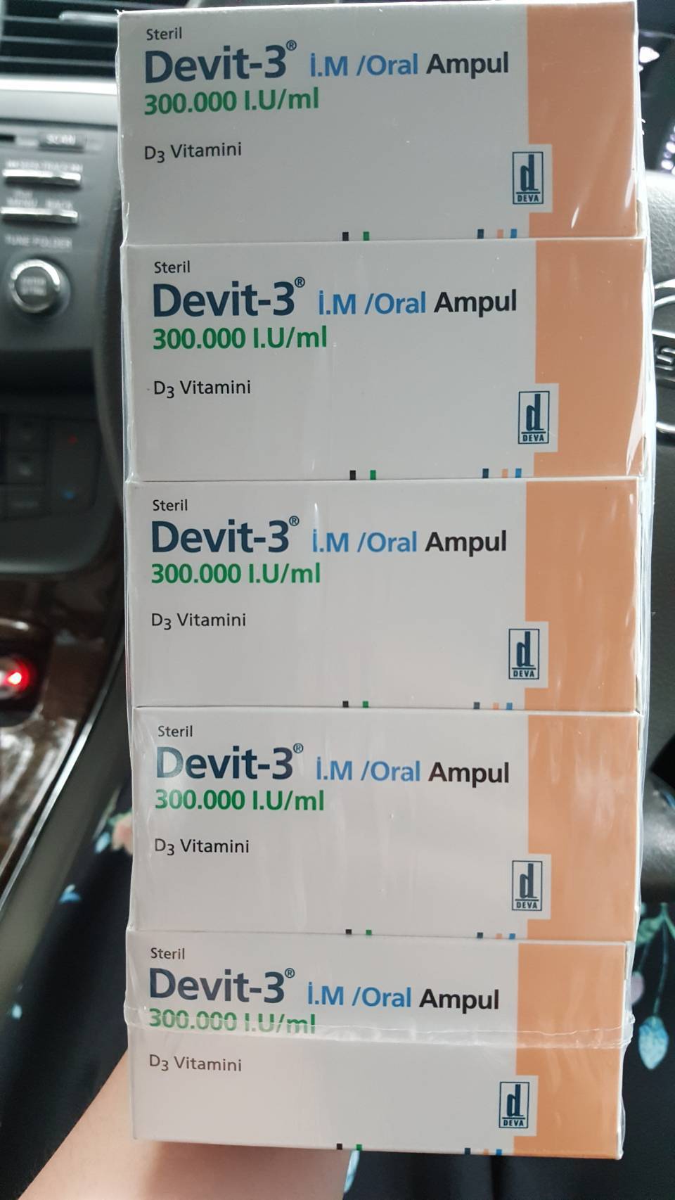 DEVIT-3 i.m Ampul 300000 UI/ml 1 x 1 ml