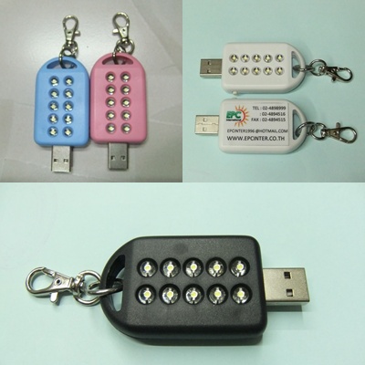 ไฟฉุกเฉิน LED Flash Light With USB 16GB