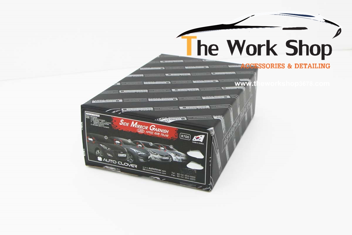 Side Mirror Garnish for Elantra ( โครเมี่ยมครอบกระจกมองข้างที่มีไฟ LED )