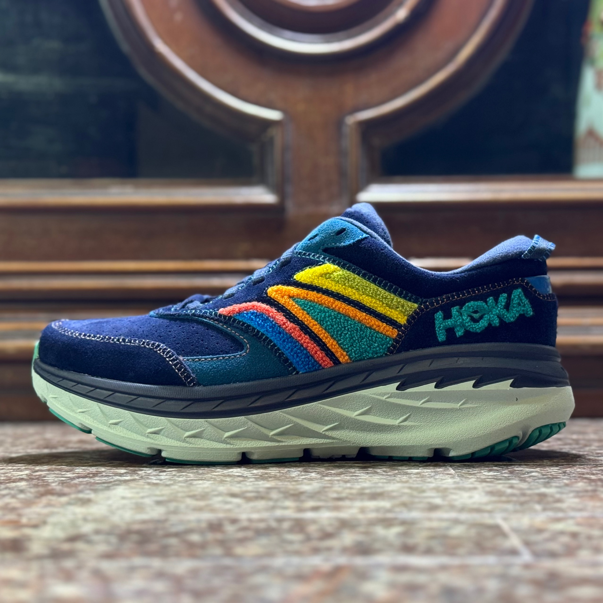 รองเท้า HOKA Bondi L Suede Embroidery ‘EXCLUSIVE’ (M10/10.5US)