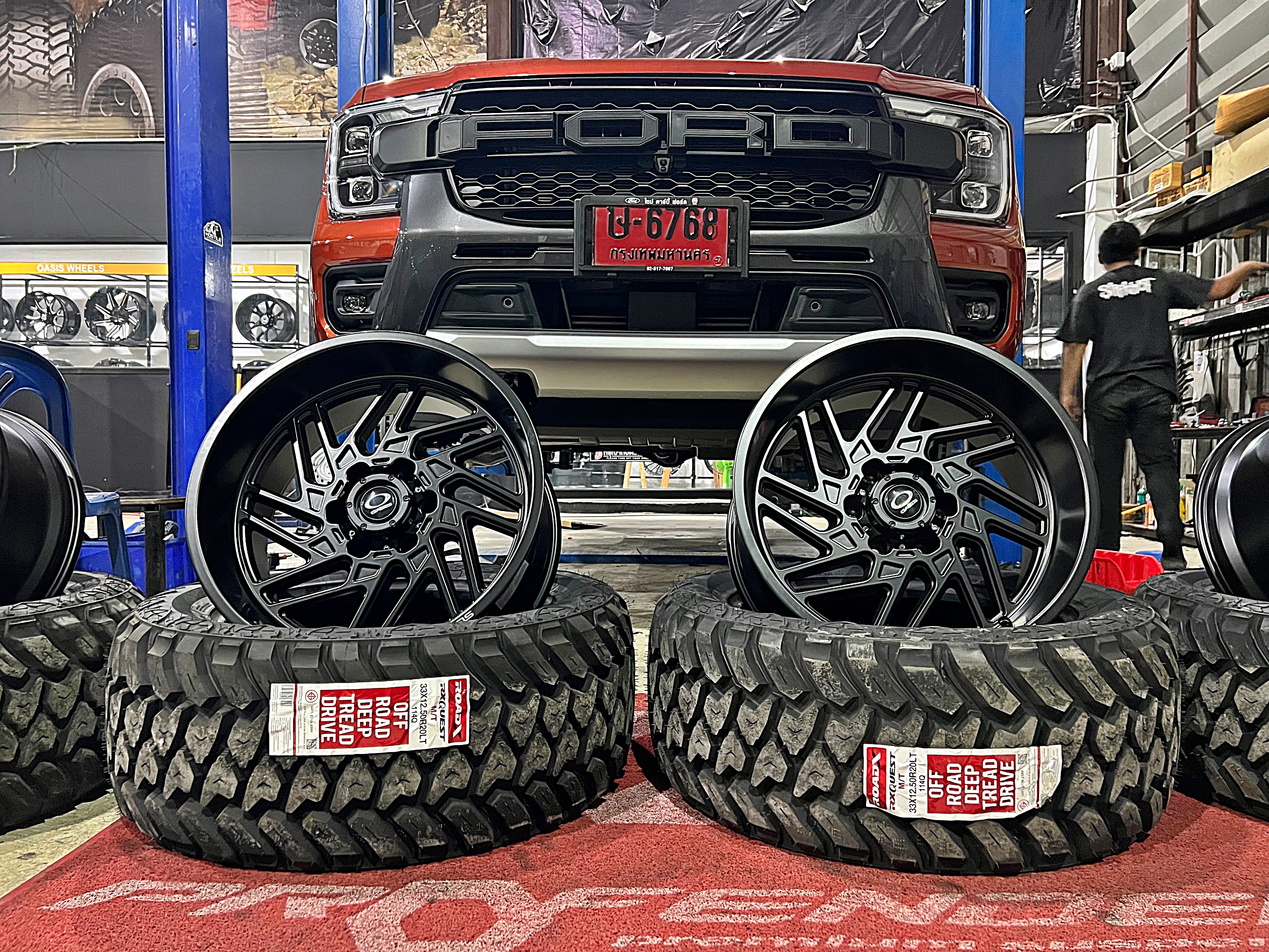 Ford wildtrak nextgen จองคิวมาจาก ภูเก็ต ทำทรงเมกา ครบชุดที่ STEP9