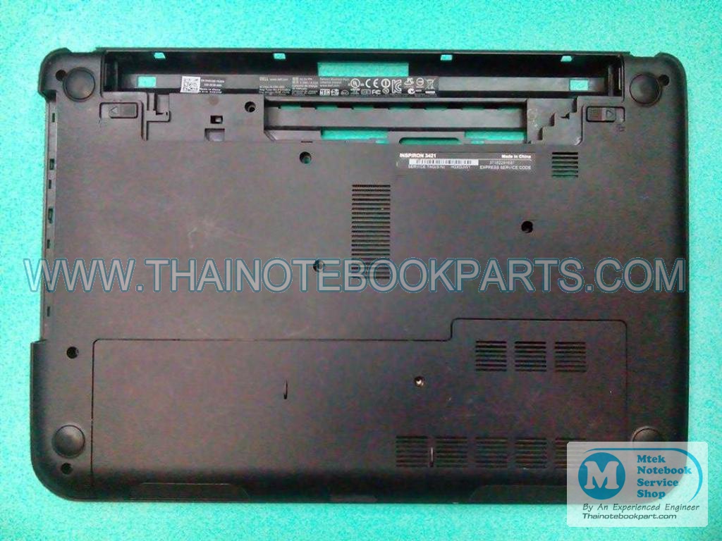 MT07204 บอดี้ล่างโนุ๊ตบุ๊ค Dell Inspiron 3421 3437 Mainboard bottom casing(สินค้ามือสอง) 2