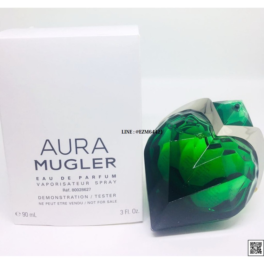 น้ำหอมแท้ MUGLER AURA MUGLER FOR WOMEN EAU DE PARFUM SPRAY 90 ML TESTER BOX ของใหม่ เทสเตอร์ ไม่เคยถูกฉีด