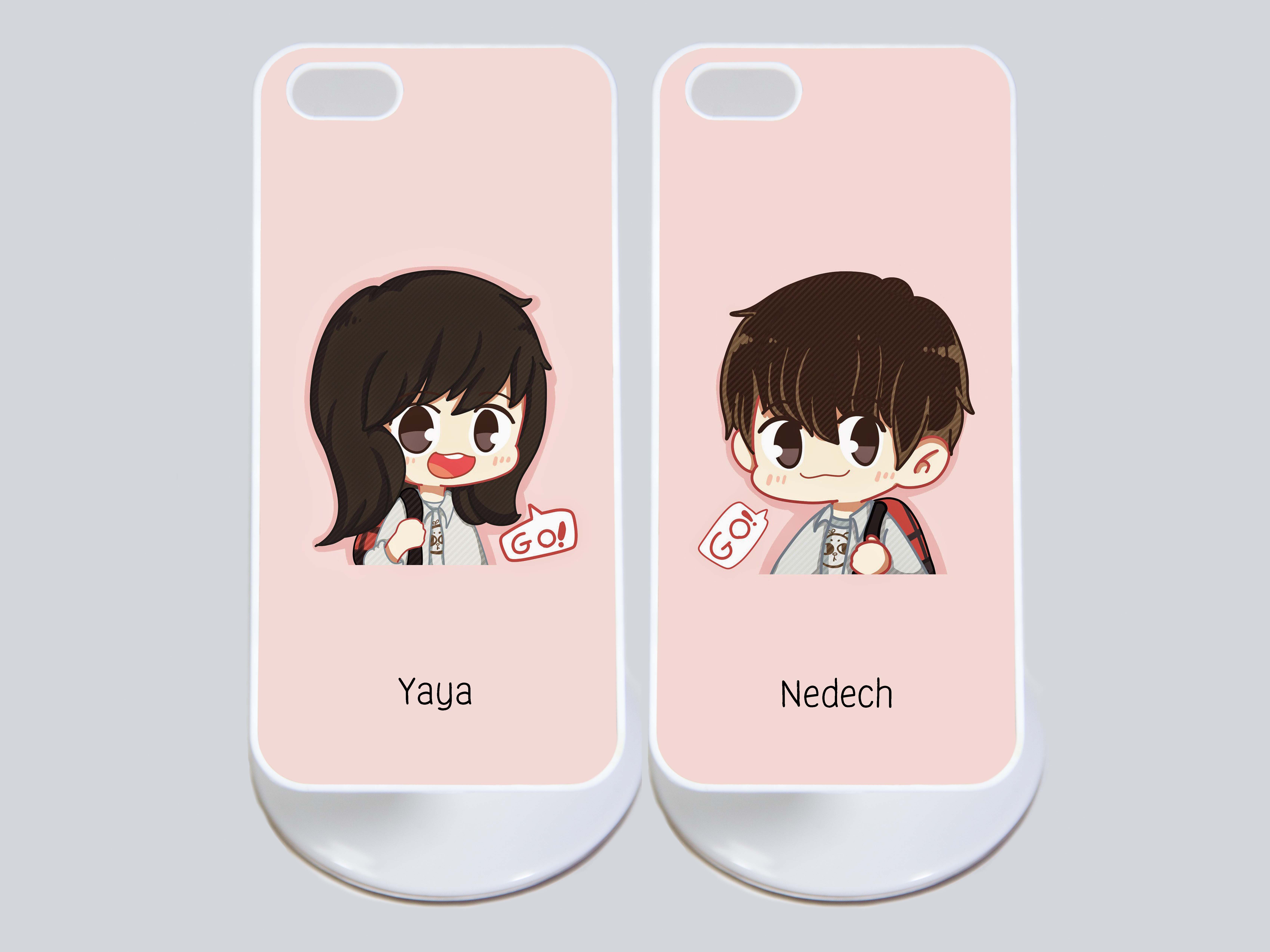 เคสคู่ ลายการ์ตูน