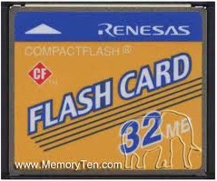 RENESAS - CF Card 32MB 8X Compact Flash Card