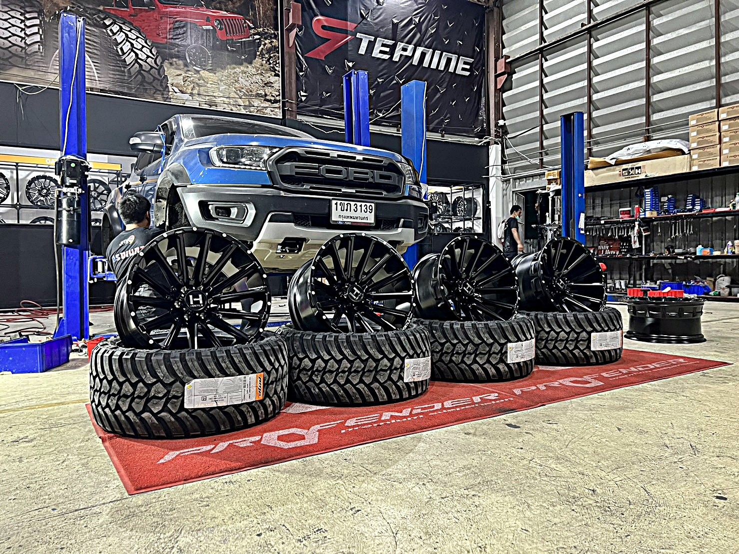 ล้อแท้ HOSTILE H123 ขอบ22 ใส่ FORD RAPTOR