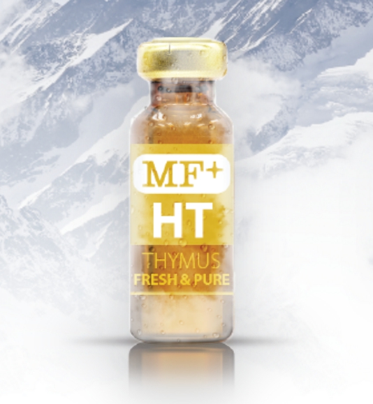 MF+ Thymus HT 500mg (PURE) (Swiss) Immune-Boosting Properties By Providing Support And Enhancement To The Thymus Gland ขนาดบรรจุ 4ml x 10 Vials