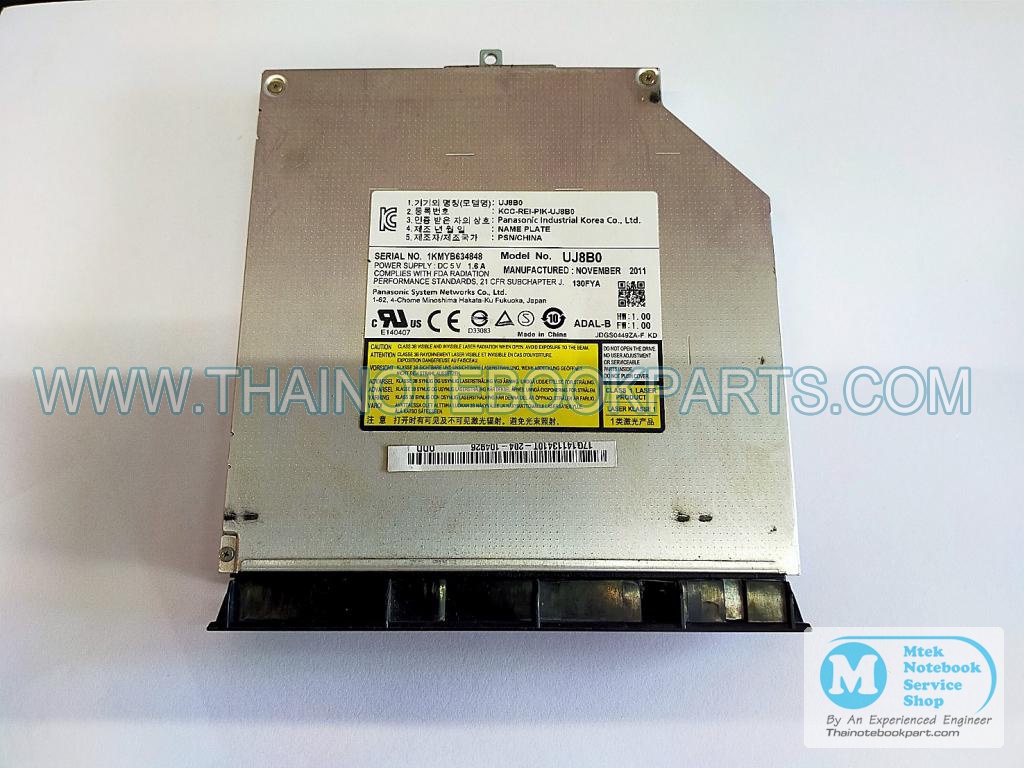 MT09448 ไดรฟ์ DVD±RW SATA Panasonic UJ8B0 Drive DVD(สินค้ามือสอง) 2