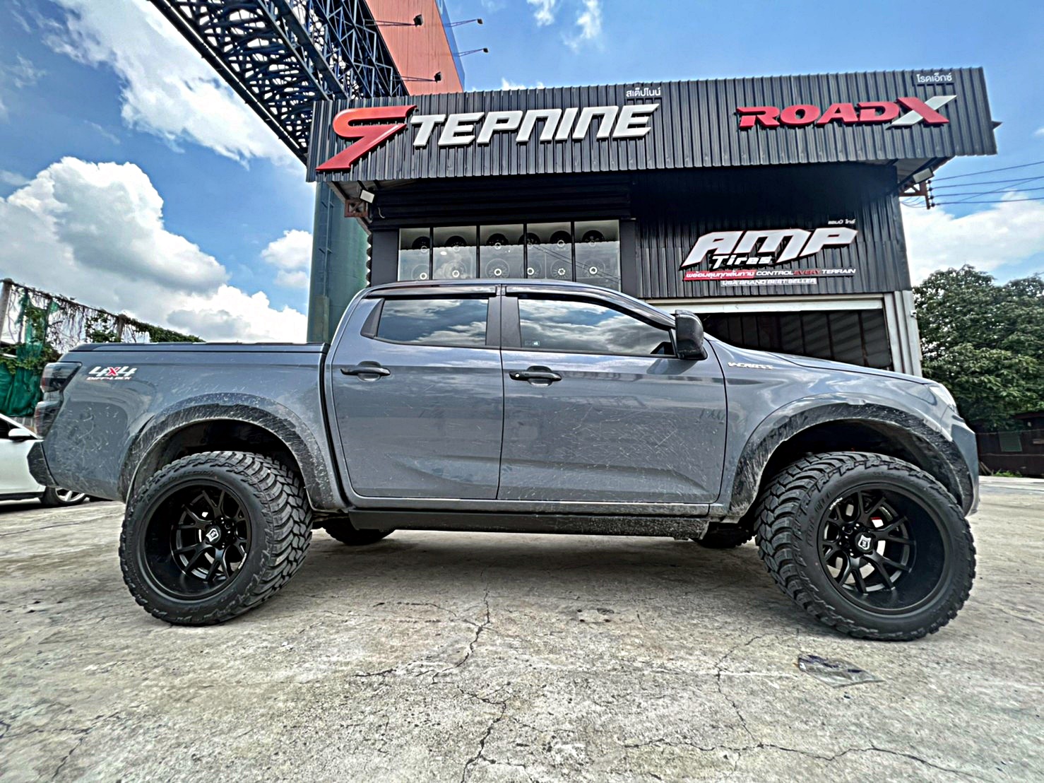 D_MAX_ทะเบียนนครปฐม ทำทรงเมกาที่ STEP9