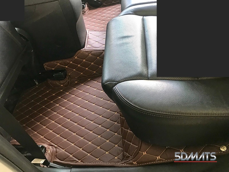 พรมปูพื้นรถยนต์ MAZDA CX-5 ปี2014-2017 รุ่น6D VIP รวมแผ่นท้าย+ปิดเบาะ7ชิ้น หนาพิเศษ