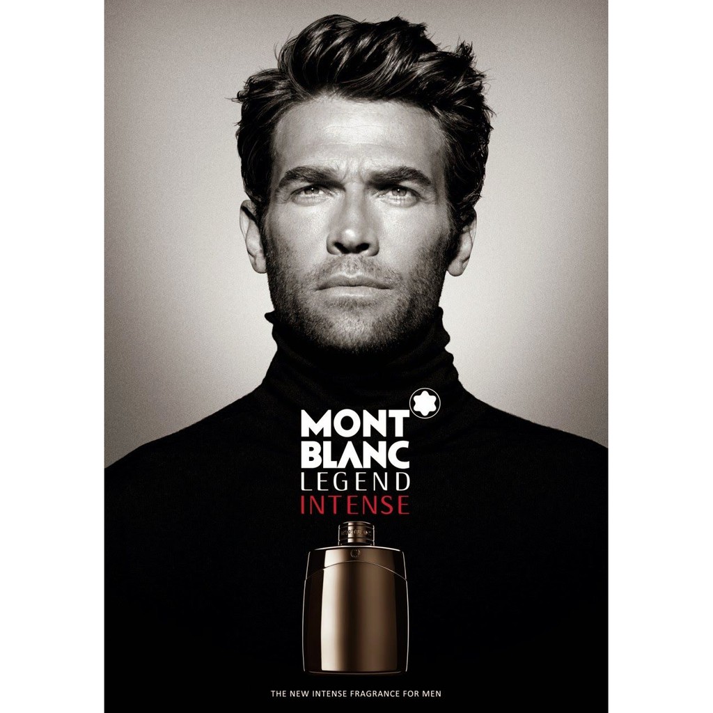 น้ำหอมแท้ MONT BLANC LEGEND INTENSE EDT FOR MEN EAU DE TOILETTE SPRAY 100 ML ของใหม่ กล่องขายซีล เหมือนกับห้าง
