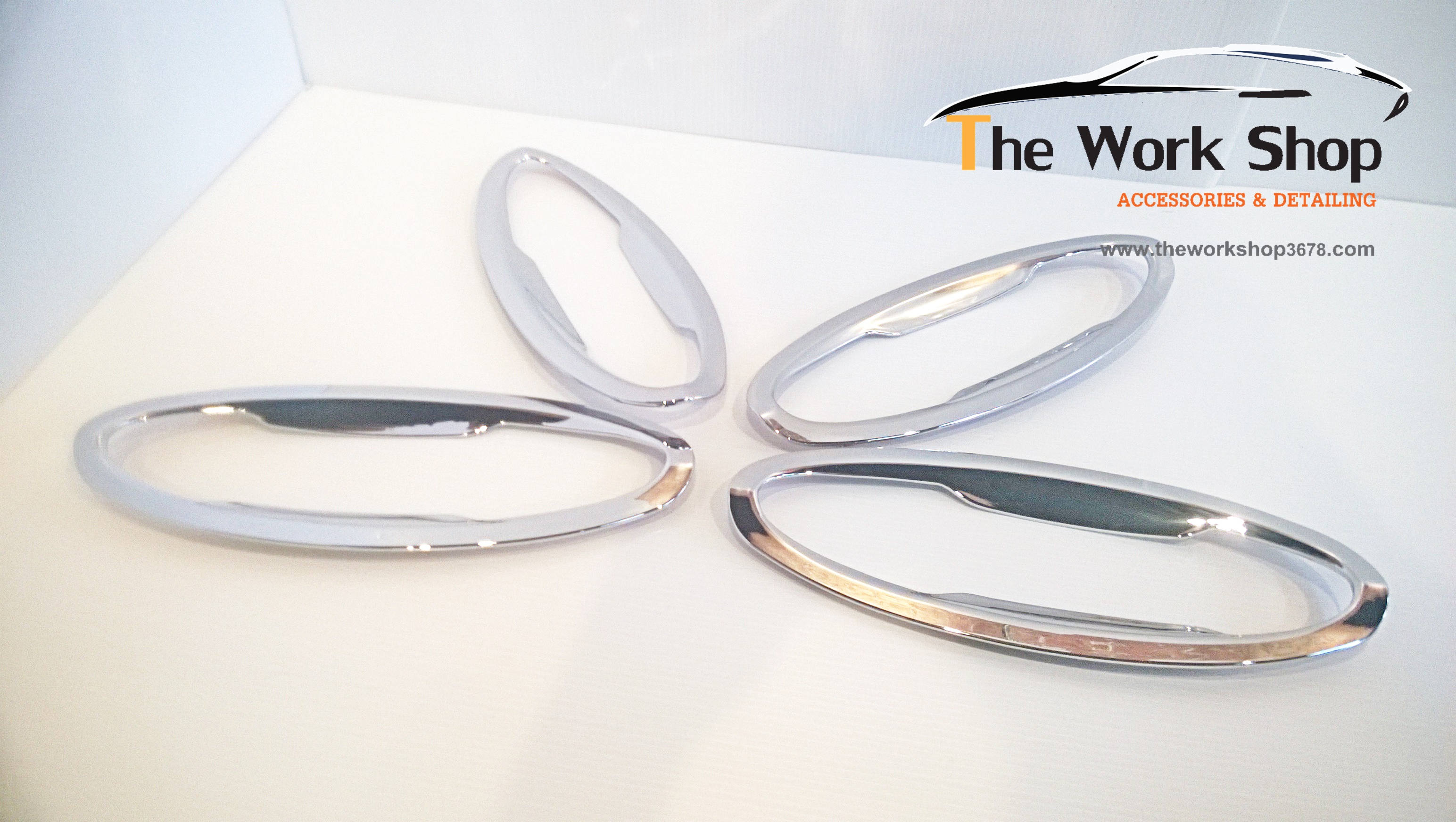 Chrome Door Bowl for Ecosport - โครเมี่ยมแต่งเบ้ามือเปิดประตู