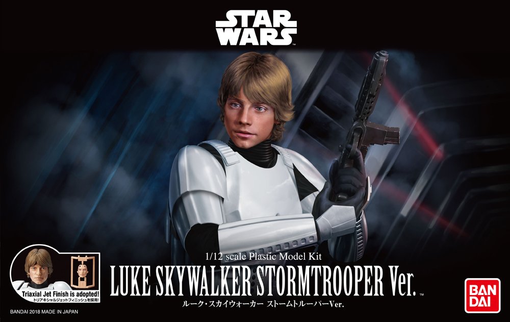 1/12 Plastic Model Luke Skywalker Stormtrooper