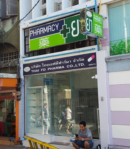 ป้ายหน้าอาคาร