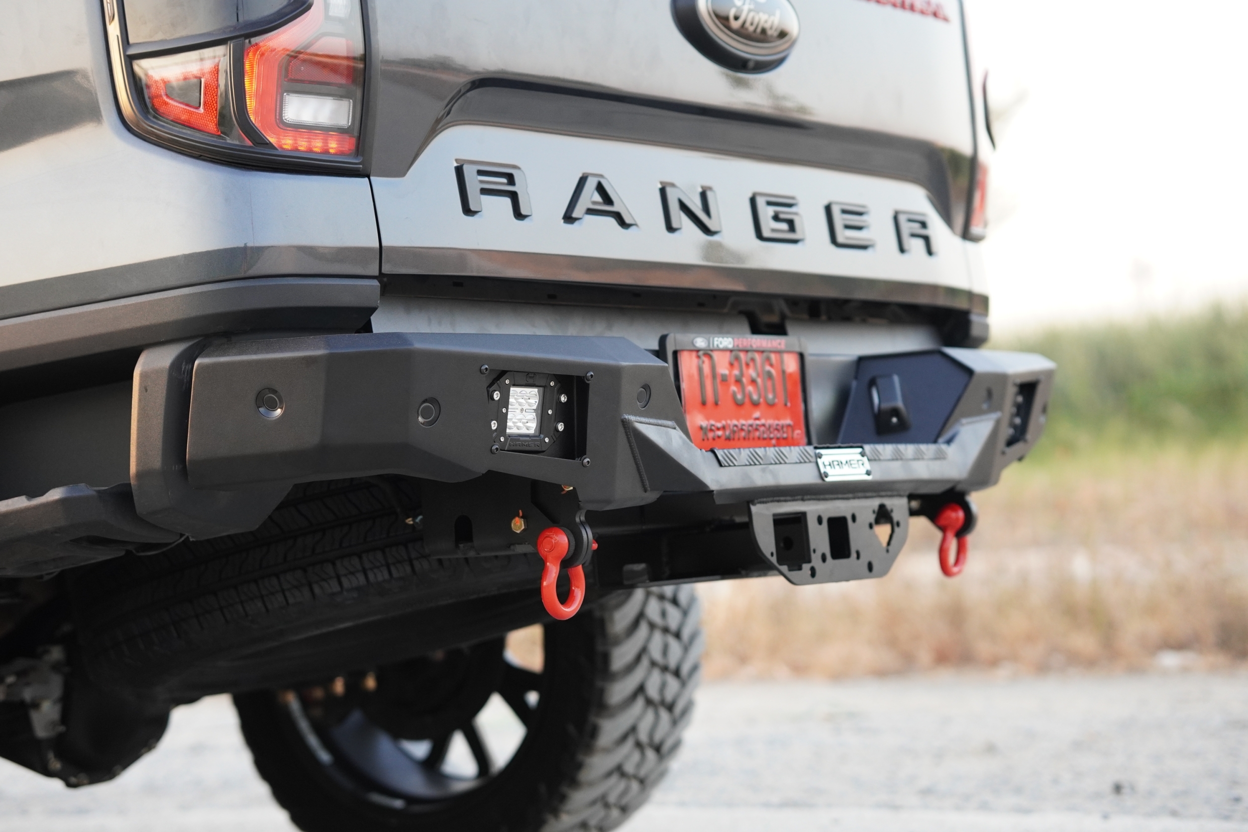 กันชนท้ายHAMER Nova ติดตั้ง FORD RANGER STORMTRAK