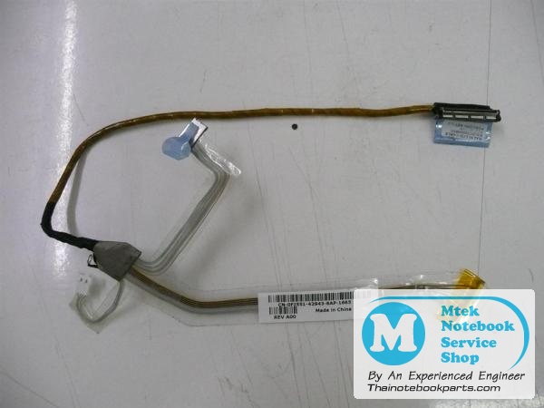 MT01506 สายแพ จอLCDโน๊ตบุ๊ค Dell XPS M1210 - 12.1นิ้ว Notebook LCDC020008H0L LCD Cable (มือสอง) 2