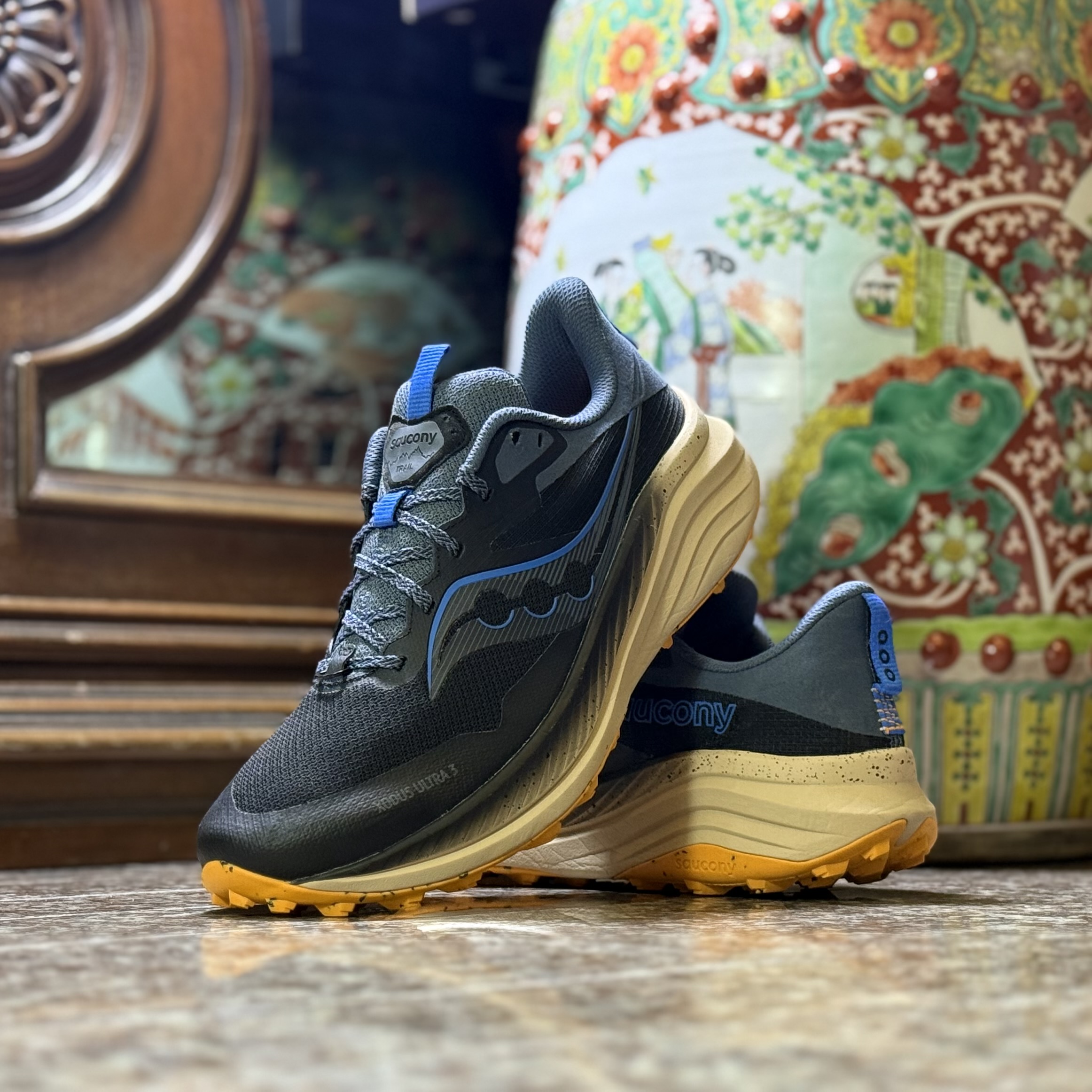 รองเท้าวิ่งเทรล Saucony Xodus Ultra 3 #มือ2 (M10US)