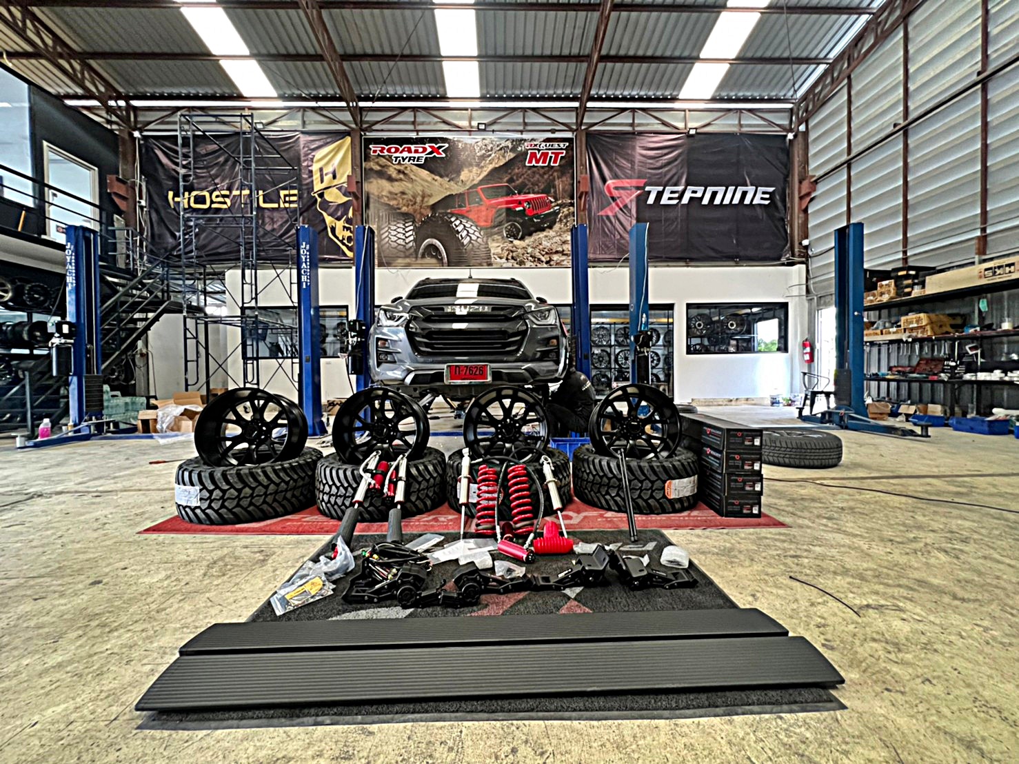 D_MAX_ทะเบียนนครปฐม ทำทรงเมกาที่ STEP9